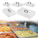 Maxbell Grill Lid Melting Dome Rectangular for Teppanyaki Hamburger Flat Top Griddle 22.2x14.6x6.6cm