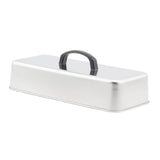 Maxbell Grill Lid Melting Dome Rectangular for Teppanyaki Hamburger Flat Top Griddle 33x14.5x6.8cm