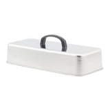 Maxbell Grill Lid Melting Dome Rectangular for Teppanyaki Hamburger Flat Top Griddle 33x14.5x6.8cm