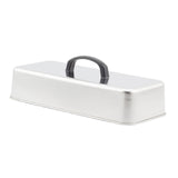 Maxbell Grill Lid Melting Dome Rectangular for Teppanyaki Hamburger Flat Top Griddle 33x14.5x6.8cm