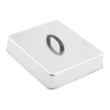 Maxbell Grill Lid Melting Dome Rectangular for Teppanyaki Hamburger Flat Top Griddle 33x28.2x6.6cm