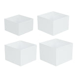 Maxbell 4 Acrylic Cake Stands DIY Decor Cupcake Racks for Countertop Party Tabletop