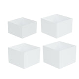 Maxbell 4 Acrylic Cake Stands DIY Decor Cupcake Racks for Countertop Party Tabletop