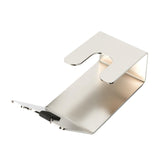 Maxbell Espresso Tamping Station Professional Iron Easy to Clean Tamper Holder Stand Silver