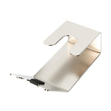 Maxbell Espresso Tamping Station Professional Iron Easy to Clean Tamper Holder Stand Silver