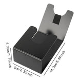 Maxbell Espresso Tamping Station Professional Iron Easy to Clean Tamper Holder Stand Black