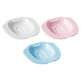 Maxbell Sitz Bath Basin for Toilet Toilet Tub Anti Overflow Wide Seat Reusable Bidet White