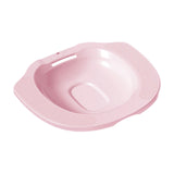 Maxbell Sitz Bath Basin for Toilet Toilet Tub Anti Overflow Wide Seat Reusable Bidet Pink