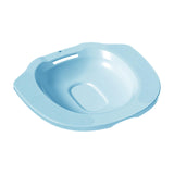 Maxbell Sitz Bath Basin for Toilet Toilet Tub Anti Overflow Wide Seat Reusable Bidet Blue