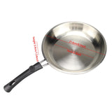 Maxbell Frying Pan Easy Clean Multipurpose Flat Bottom Skillet for Home Hotel Picnic