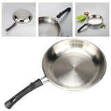 Maxbell Frying Pan Easy Clean Multipurpose Flat Bottom Skillet for Home Hotel Picnic
