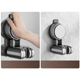 Maxbell Hand Shower Bracket Removable Shower Head Holder for Hotel Bathroom Washroom Black