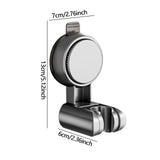 Maxbell Hand Shower Bracket Removable Shower Head Holder for Hotel Bathroom Washroom Gray