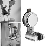 Maxbell Hand Shower Bracket Removable Shower Head Holder for Hotel Bathroom Washroom Silver