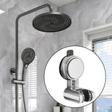 Maxbell Hand Shower Bracket Removable Shower Head Holder for Hotel Bathroom Washroom Silver