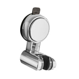 Maxbell Hand Shower Bracket Removable Shower Head Holder for Hotel Bathroom Washroom Silver