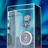 Maxbell Hand Shower Bracket Removable Shower Head Holder for Hotel Bathroom Washroom Silver