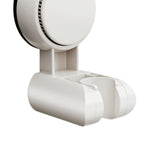 Maxbell Hand Shower Bracket Removable Shower Head Holder for Hotel Bathroom Washroom White