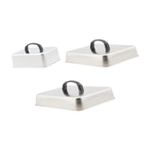 Maxbell Melting Dome Griddle Basting Cover for Flat Top Griddle Teppanyaki Hamburger 23x17x5cm