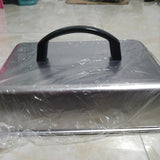 Maxbell Melting Dome Griddle Basting Cover for Flat Top Griddle Teppanyaki Hamburger 26x20x5cm