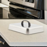 Maxbell Melting Dome Griddle Basting Cover for Flat Top Griddle Teppanyaki Hamburger 26x20x5cm