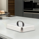 Maxbell Melting Dome Griddle Basting Cover for Flat Top Griddle Teppanyaki Hamburger 26x20x5cm