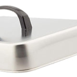Maxbell Melting Dome Griddle Basting Cover for Flat Top Griddle Teppanyaki Hamburger 26x20x5cm