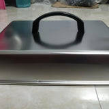 Maxbell Melting Dome Griddle Basting Cover for Flat Top Griddle Teppanyaki Hamburger 31x24x5cm