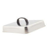 Maxbell Melting Dome Griddle Basting Cover for Flat Top Griddle Teppanyaki Hamburger 31x24x5cm