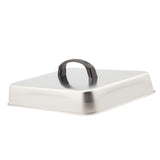 Maxbell Melting Dome Griddle Basting Cover for Flat Top Griddle Teppanyaki Hamburger 31x24x5cm