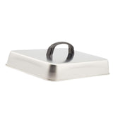 Maxbell Melting Dome Griddle Basting Cover for Flat Top Griddle Teppanyaki Hamburger 31x24x5cm