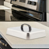 Maxbell Grill Lid Basting Cover for Flat Top Griddle Outdoor Indoor Cooking Barbecue 40x30x5cm