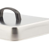 Maxbell Grill Lid Basting Cover for Flat Top Griddle Outdoor Indoor Cooking Barbecue 40x30x5cm