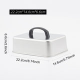 Maxbell Grill Lid Basting Cover for Flat Top Griddle Outdoor Indoor Cooking Barbecue 22.2x14.6x6.6cm