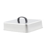 Maxbell Grill Lid Basting Cover for Flat Top Griddle Outdoor Indoor Cooking Barbecue 22.4x18.4x6.6cm