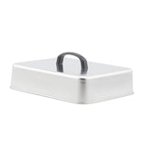 Maxbell Grill Lid Basting Cover for Flat Top Griddle Outdoor Indoor Cooking Barbecue 22.4x18.4x6.6cm