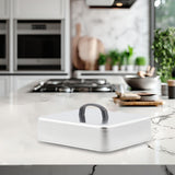 Maxbell Grill Lid Basting Cover for Flat Top Griddle Outdoor Indoor Cooking Barbecue 22.4x18.4x6.6cm