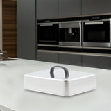 Maxbell Grill Lid Basting Cover for Flat Top Griddle Outdoor Indoor Cooking Barbecue 22.4x18.4x6.6cm