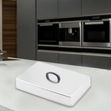 Maxbell Grill Lid Basting Cover for Flat Top Griddle Outdoor Indoor Cooking Barbecue 43.5x28.3x6.6cm