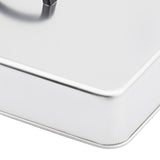 Maxbell Grill Lid Basting Cover for Flat Top Griddle Outdoor Indoor Cooking Barbecue 43.5x28.3x6.6cm