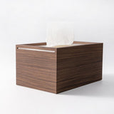 Maxbell Wooden Tissue Box Decor Toilet Paper Box for Living Room Restaurant Bathroom