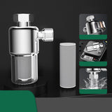 Maxbell Filter Cartridge Reusable Hard Water Filter for Water Tap Water Cleaner Home Normal