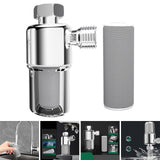 Maxbell Filter Cartridge Reusable Hard Water Filter for Water Tap Water Cleaner Home Copper