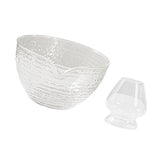 Maxbell Glass Japanese Matcha Bowl and Whisk Holder Clear for Tea Lover Multipurpose