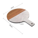 Maxbell Cutting Board Kitchen Baking Utensil Cheese Board for Vegetables Steak Meats