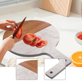 Maxbell Cutting Board Kitchen Baking Utensil Cheese Board for Vegetables Steak Meats