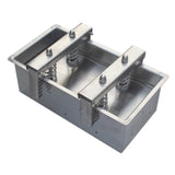 Maxbell Meats Press Tool Box Manual Beef Block Making Box for Hotel Canteens Kitchen 3kg