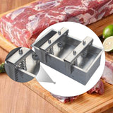Maxbell Meats Press Tool Box Manual Beef Block Making Box for Hotel Canteens Kitchen 3kg