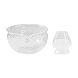 Maxbell Glass Matcha Set Bowl and Whisk Holder with Spout for Tea Lover Multipurpose