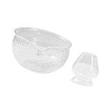 Maxbell Glass Matcha Set Bowl and Whisk Holder with Spout for Tea Lover Multipurpose
